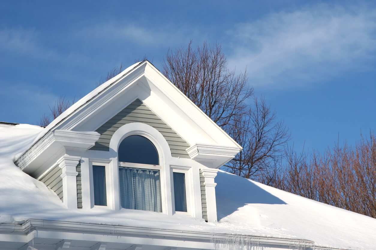 Snow on Roof