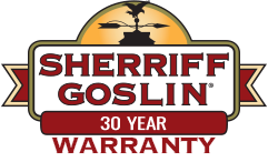 Sherriff Goslin Roofing 30 year free warranty 