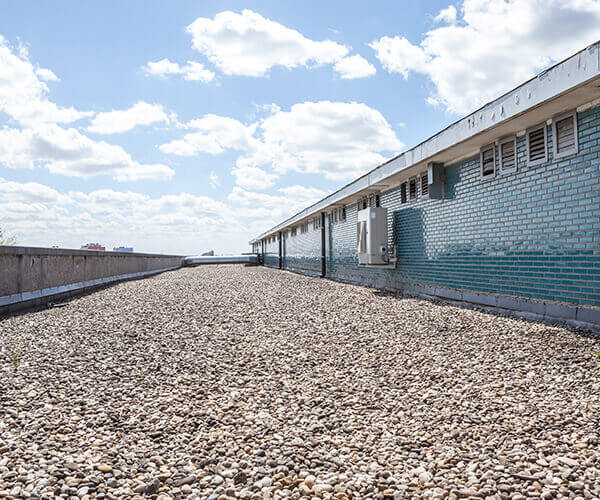 Roofing Installation Method Lakeshore - Sherriff Goslin Company - ballasted-flat-roof