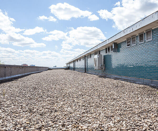 Ballasted Flat Roof picture by Sherriff Goslin Roofing