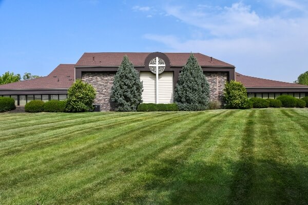 A church with a roof as lovely as this one might need a fundraiser from time to time.