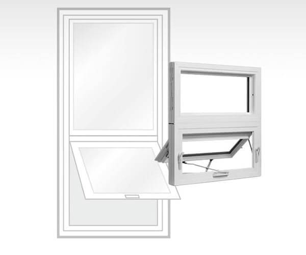Cement, Awning, and Hopper Windows