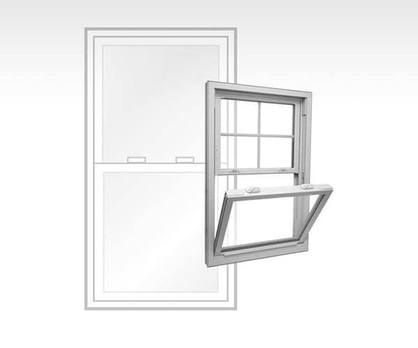 Double Hung Windows from Sherriff Goslin Roofing